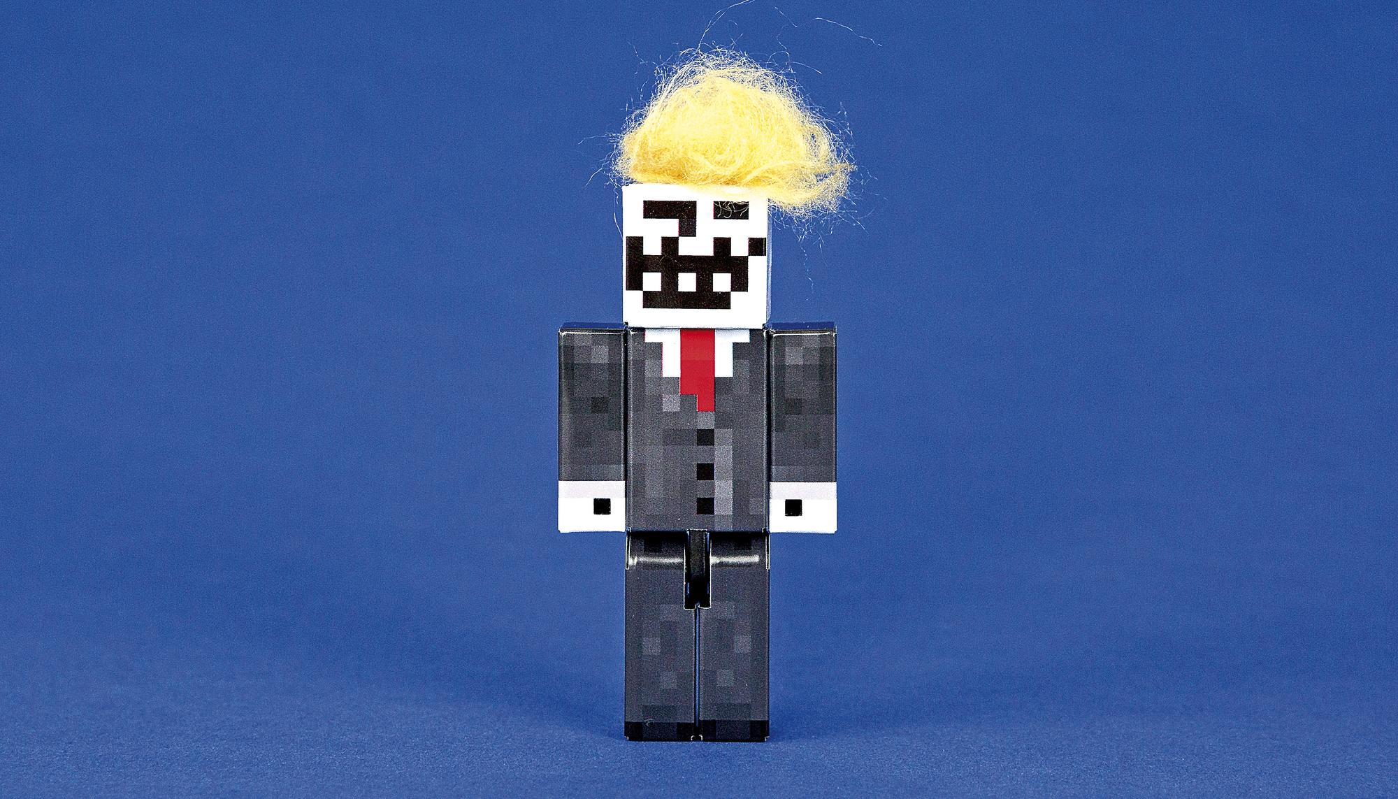 meme trump de cerca
